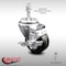 Service Caster 3.5 Inch SS Phenolic Wheel Swivel 10mm Threaded Stem Caster with Brake SCC SCC-SSTS20S3514-PHS-TLB-M1015 - alternate 2